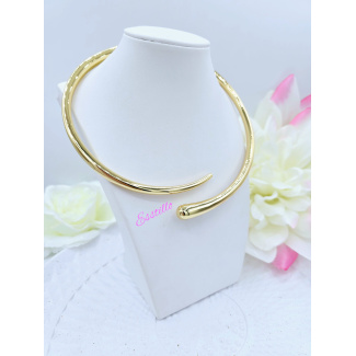 Naszyjnik sztywny 14k
